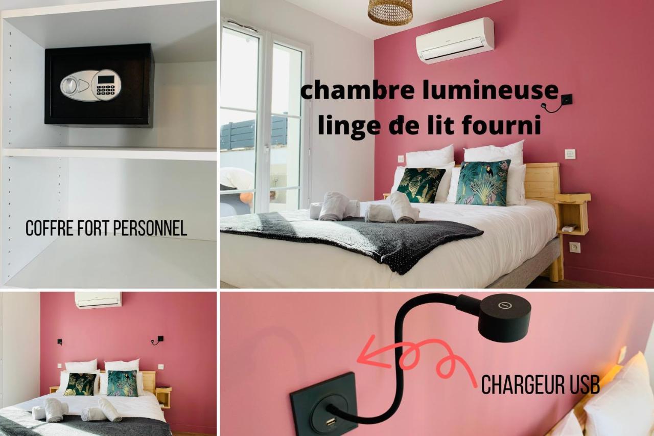 Le Vaisseau Maison Avec Piscine/Parking/Wifi/Plages 5Kms Ле-Мат Экстерьер фото